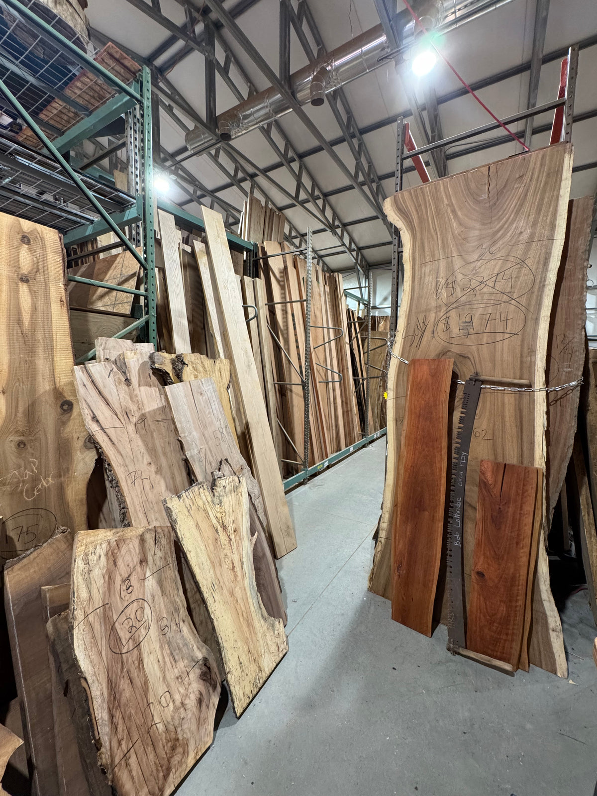 Other Live Edge Slabs →