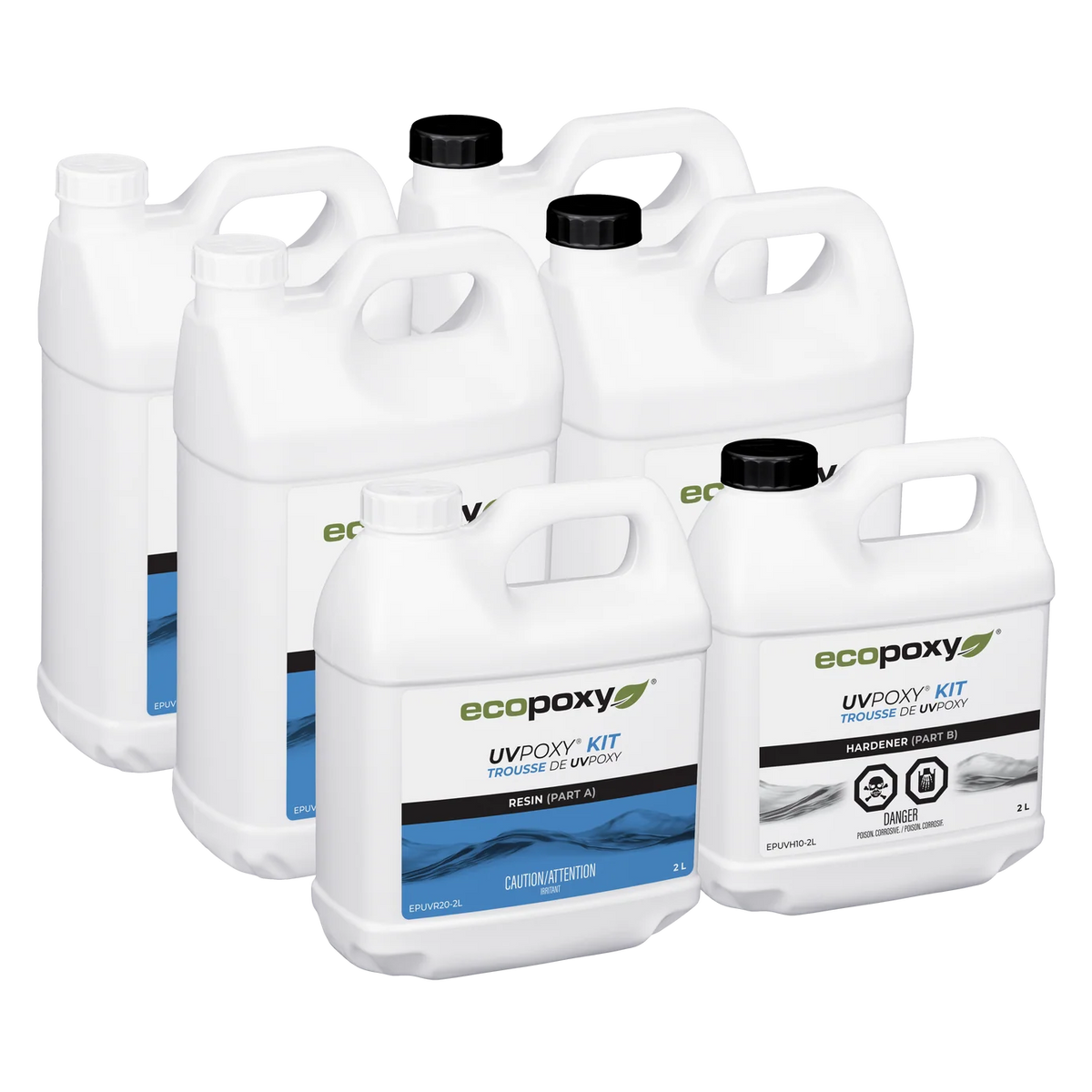 EcoPoxy epoxy resin kit, additional view