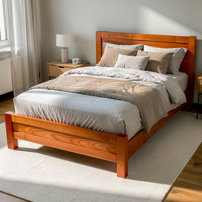 The Simple 4-Post Bed built by M2 Furniture Company