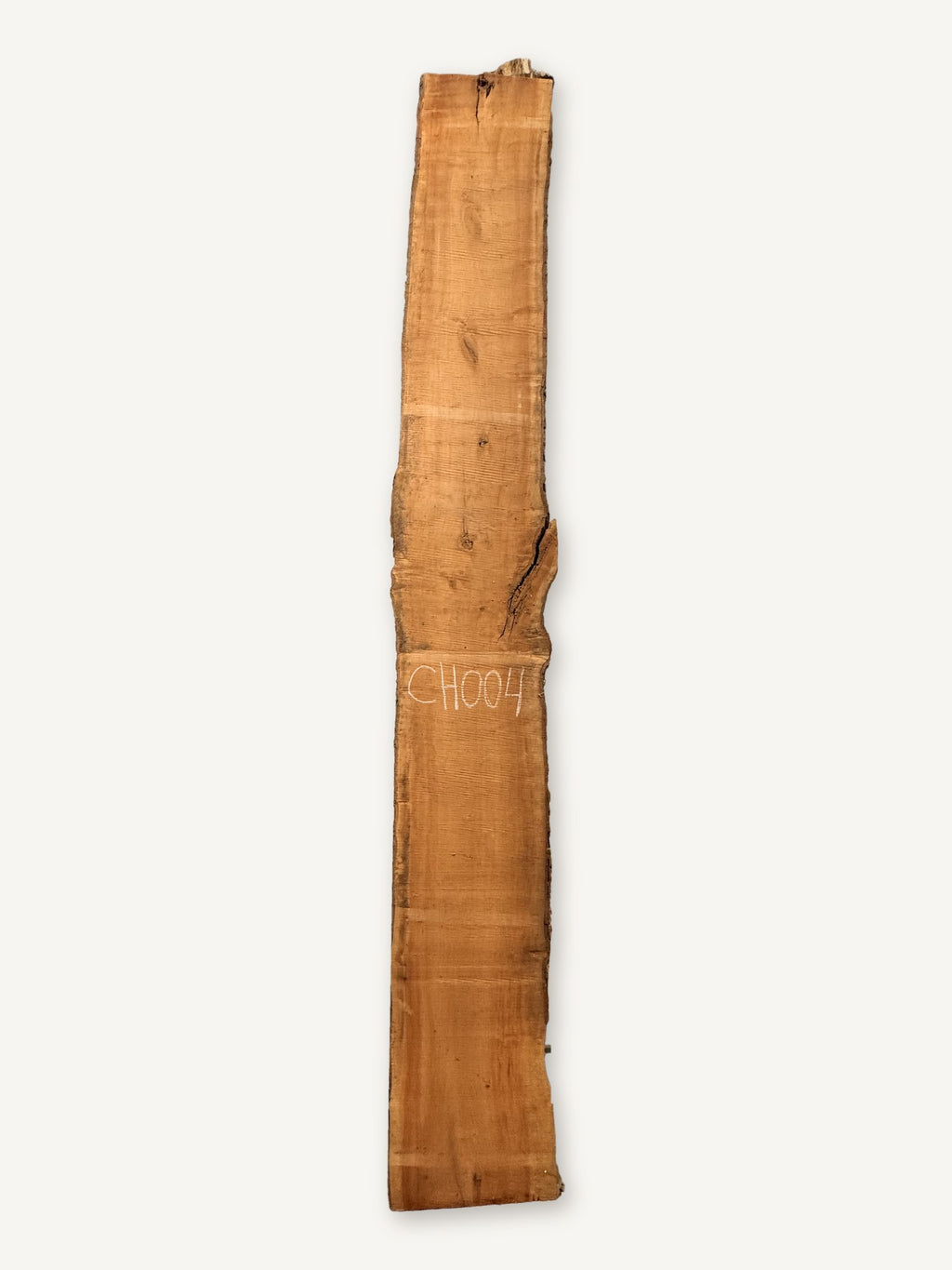 Cherry live edge slab CH004, front face