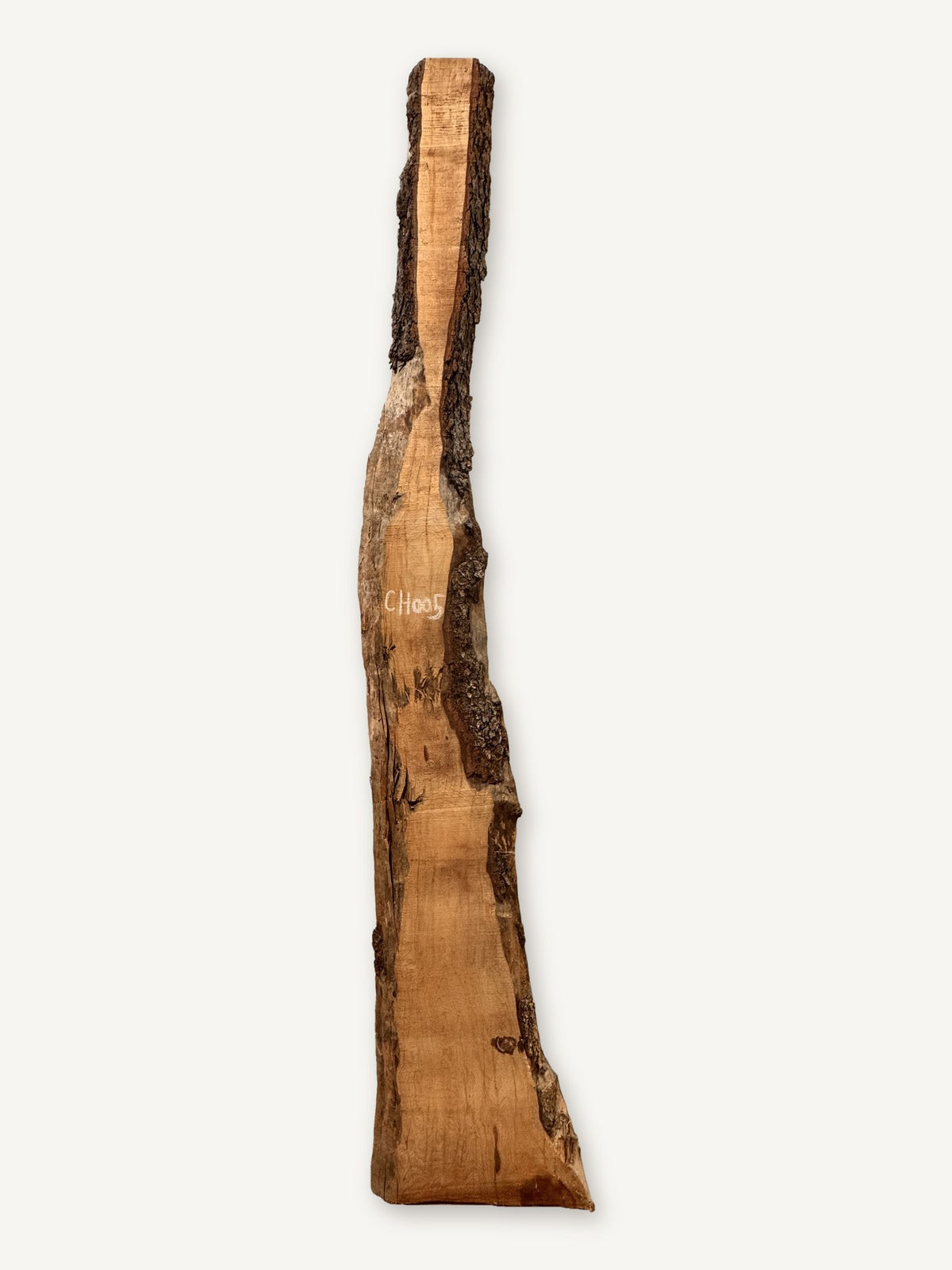 Cherry live edge slab CH005, front face