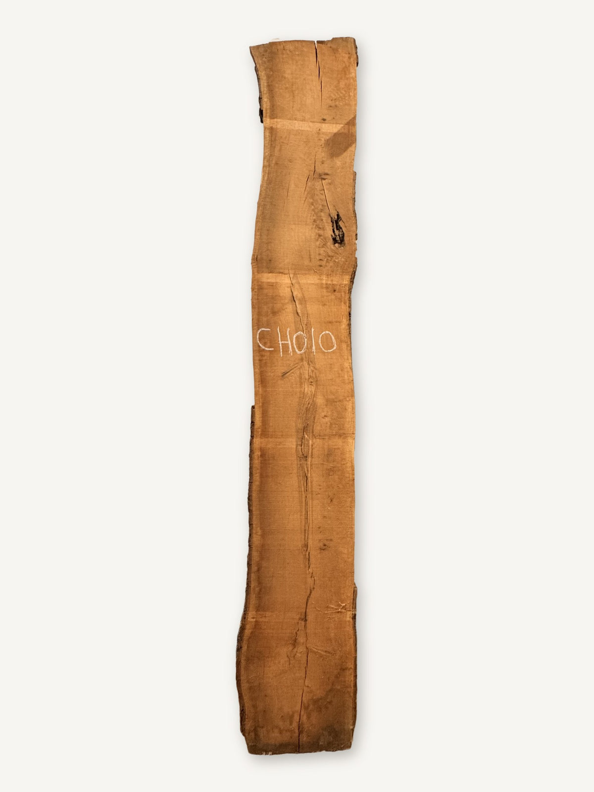 Cherry live edge slab CH010, front face