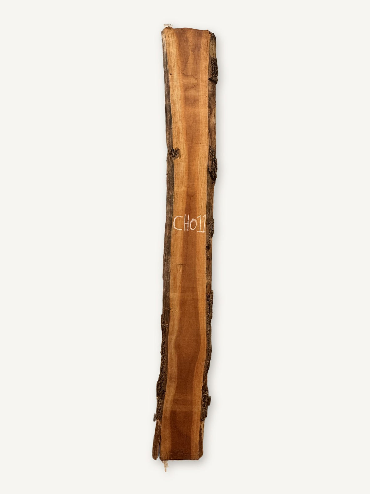 Cherry live edge slab CH011, front face