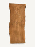 Locust live edge slab L-001-D, front face