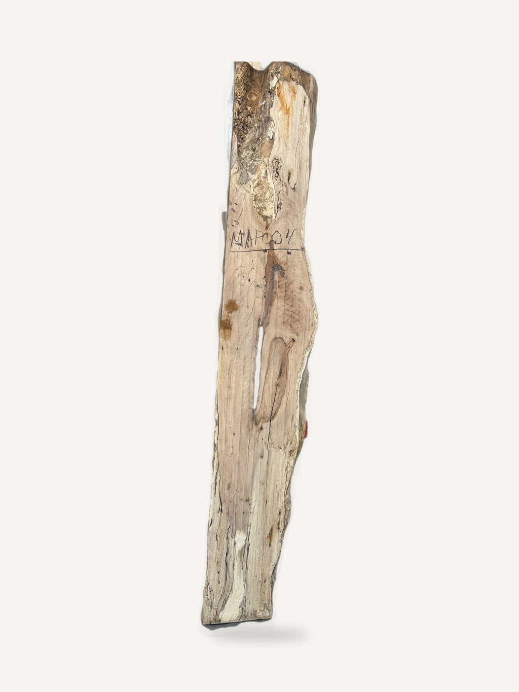Pecan live edge mantle MAP004