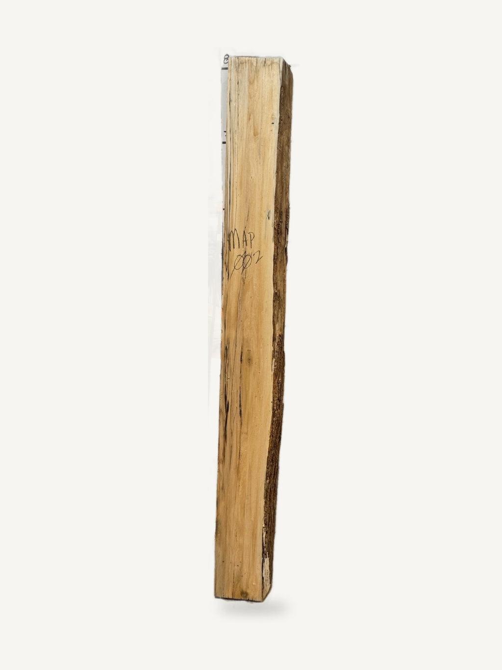 Mantle - MATP002 - Tulip Poplar - 96in L x 11in W x 3.5in T, second view