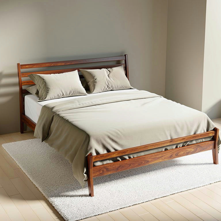 The Onassis Bed Frame built by M2 Furniture Company