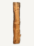 Pecan live edge slab P004, front face
