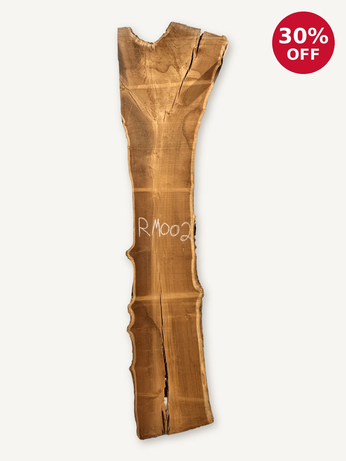 Red Mulberry Slab - RM002 - 120in L x 22in W x 1.5in T