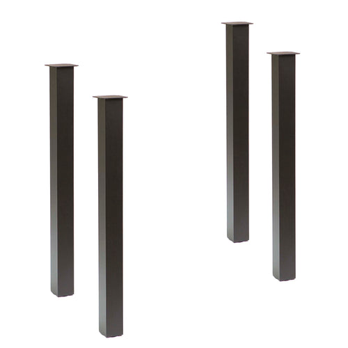M2-BR-07 Angled Post Set of 4 metal legs