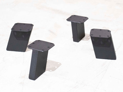 M2-LO-03 Angled Post 4 inch Set of 4 metal legs