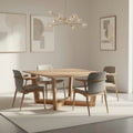 The Quad Square Dining Table built by M2 Furniture Company