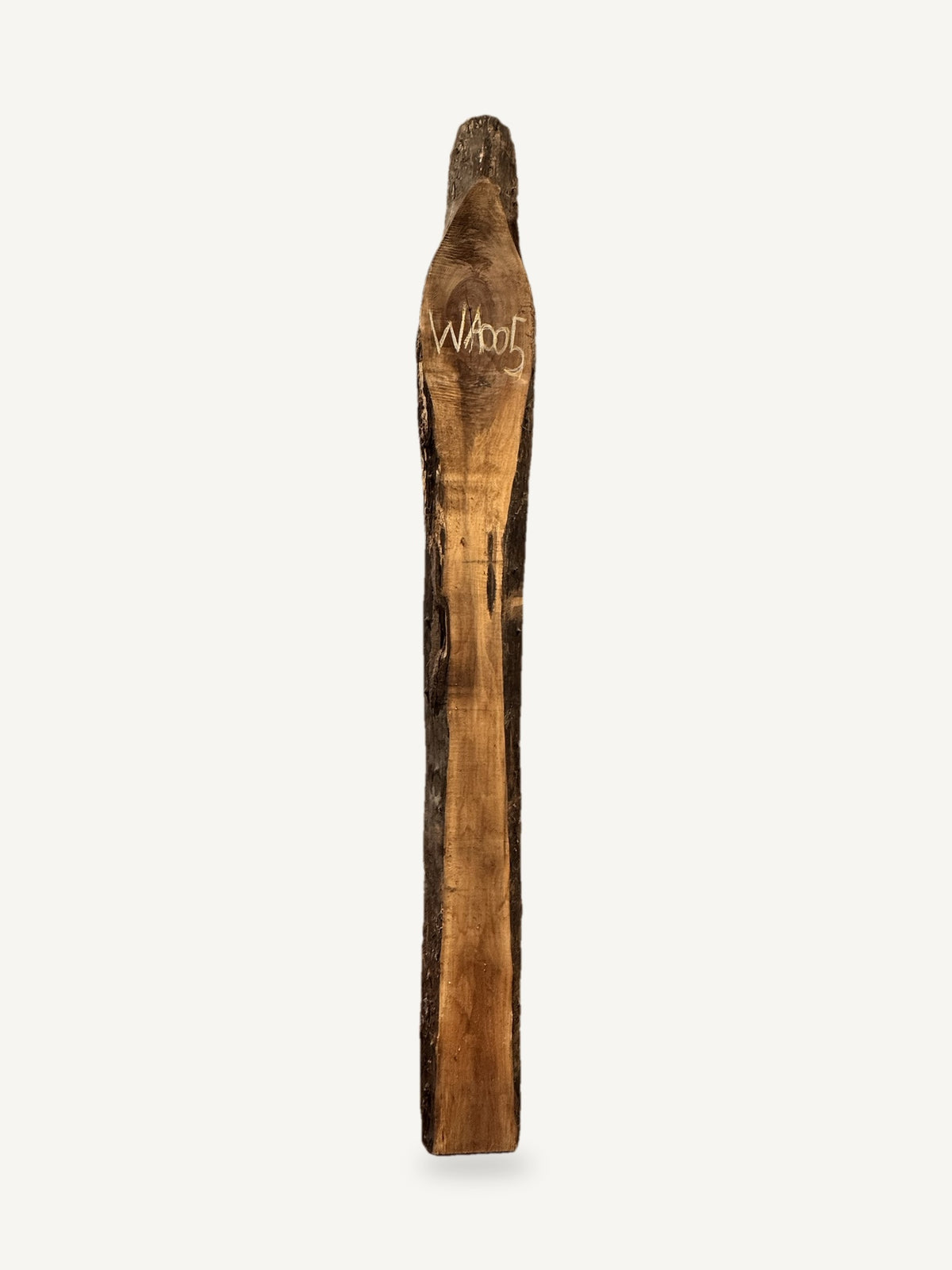 Black walnut live edge slab WA005, front face