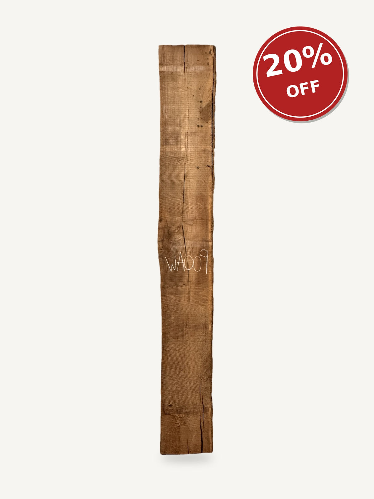 Black walnut live edge slab WA009, front face