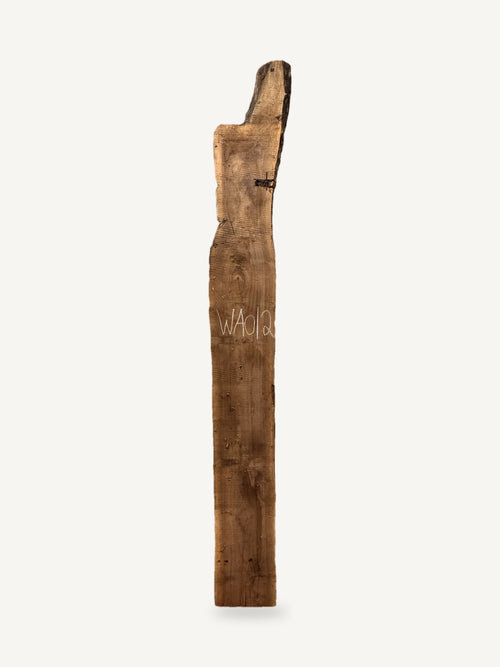 Black walnut live edge slab WA012, front face