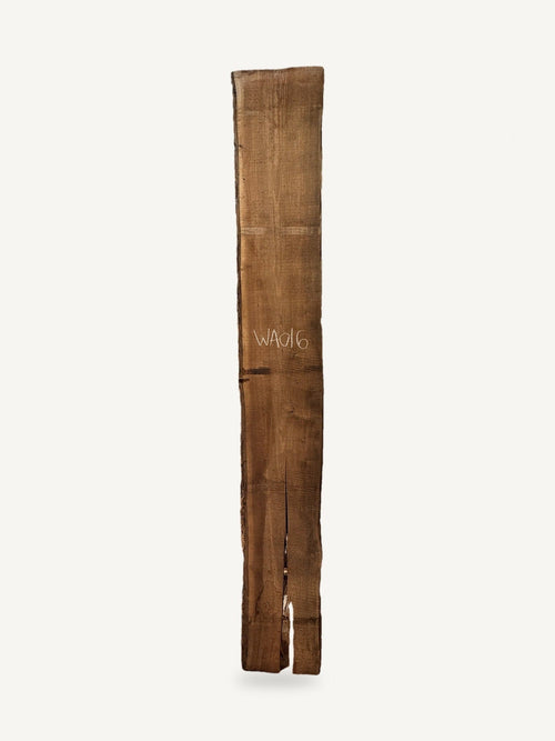 Black walnut live edge slab WA016, front face