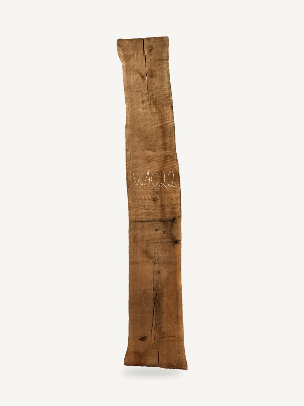 Black walnut live edge slab WA022, front face