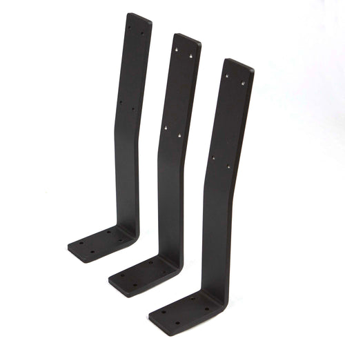 M2-HW-02 Backrest Brackets Set of 3 metal legs