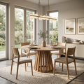 The Round Harbor Dining Table by M2 Furniture Company