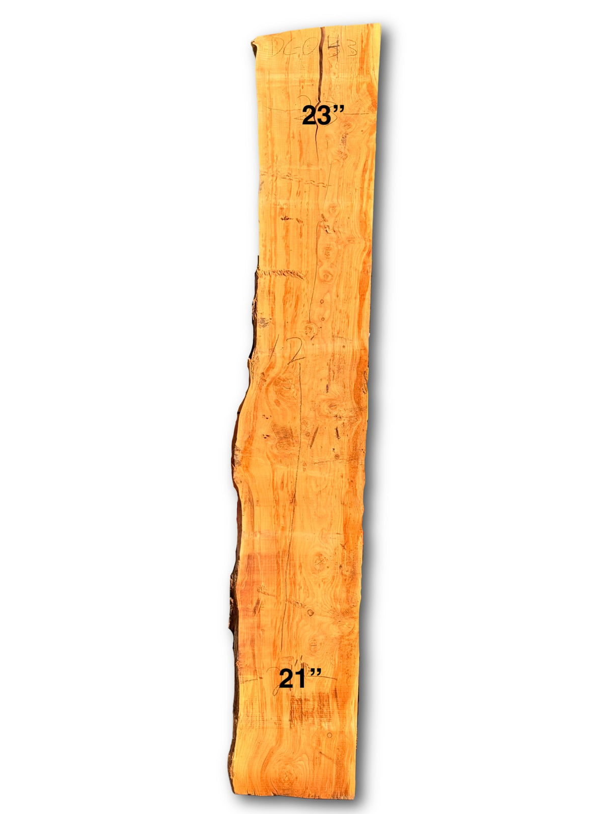 Deodar Cedar Slab - DC-043 - 144in L x 22in W x 2.5in T