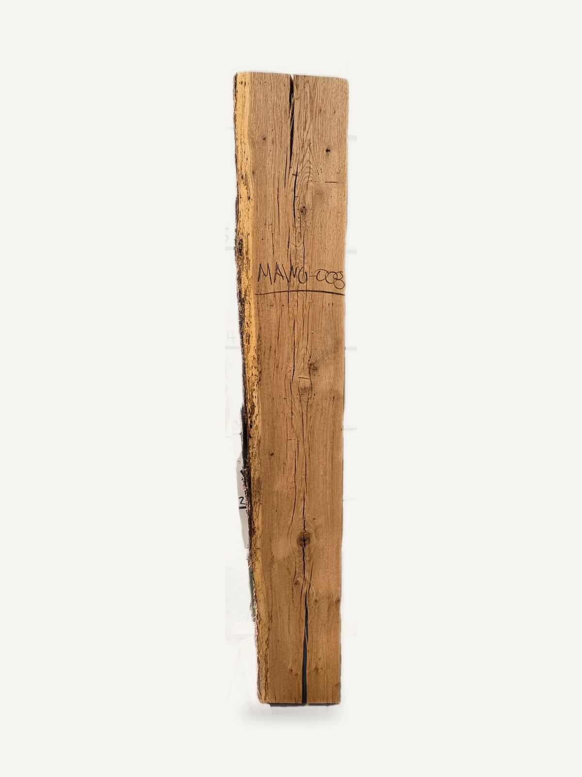 Mantle - MAWO008 - White Oak - 74in L x 11in W x 6in T