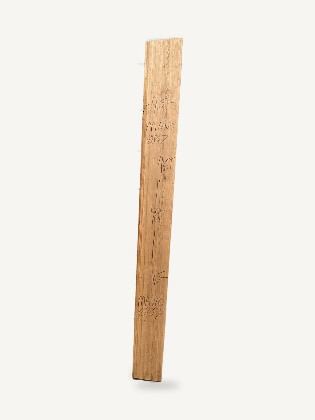 Mantle - MAWO007 - White Oak - 98in L x 9.5in W x 4.5in T